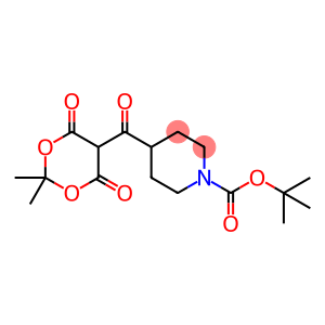 tert-butyl 4-(2,2-dimethyl-4,6-dioxo-1,3-dioxane-5-carbonyl)piperidine-1-carboxylate