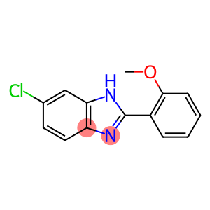 5-CHLORO-2-(2-METHOXYPHENYL)-1H-BENZIMIDAZOLE