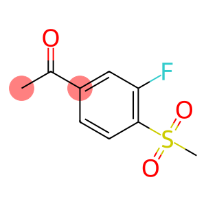 1-(3-fluoro-4-methanesulfonylphenyl)ethan-1-one