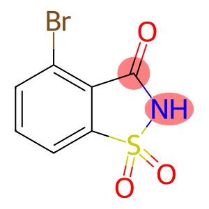 1,2-Benzisothiazol-3(2H)-one, 4-bromo-, 1,1-dioxide
