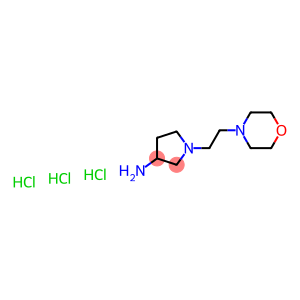 1-[2-(吗啉-4-基)乙基]吡咯烷-3-胺三盐酸盐