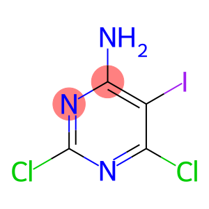 4-Pyrimidinamine, 2,6-dichloro-5-iodo-