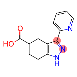 3-(pyridin-2-yl)-4,5,6,7-tetrahydro-1H-indazol-5-carboxylic acid