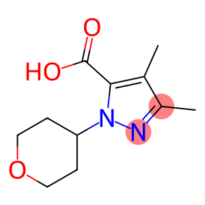 1-(tetrahydro-2H-pyran-4-yl)-3,4-diMethyl-1H-pyrazol-5-carboxylic acid