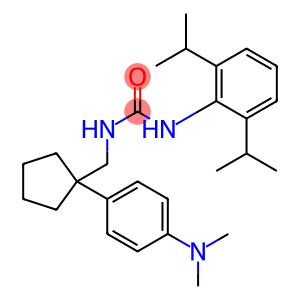 1-(2,6-Diisopropylphenyl)-3-((1-(4-(dimethylamino)phenyl)cyclopentyl)methyl)urea