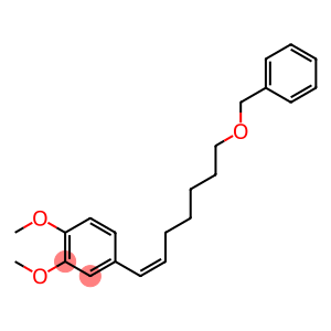 Benzene, 1,2-dimethoxy-4-[7-(phenylmethoxy)-1-heptenyl]-, (Z)- (9CI)