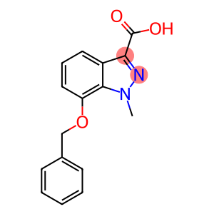 7-(Benzyloxy)-1-methyl-1H-indazole-3-carboxylic Acid