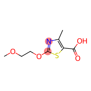 2-(2-Methoxyethoxy)-4-methyl-1,3-thiazole-5-carboxylic acid