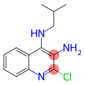 2-CHLORO-3-AMINO-4-[N-(2-METHYLPROPYL)]AMINO QUINOLINE