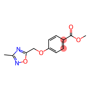 METHYL 4-((3-METHYL-1,2,4-OXADIAZOL-5-YL)METHOXY)BENZOATE