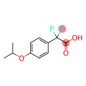 Benzeneacetic acid, α,α-difluoro-4-(1-methylethoxy)-