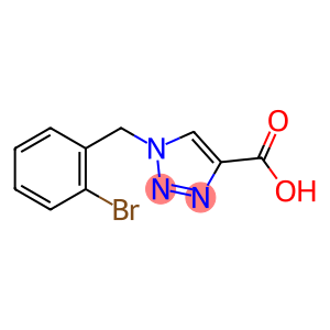 1-[(2-bromophenyl)methyl]-1h-1,2,3-triazole-4-carboxylic acid