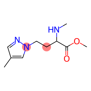 1H-Pyrazole-1-butanoic acid, 4-methyl-α-(methylamino)-, methyl ester