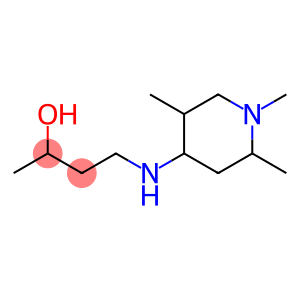 2-Butanol, 4-[(1,2,5-trimethyl-4-piperidinyl)amino]-