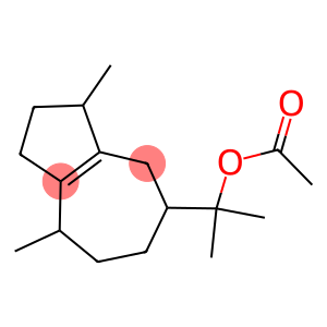 1-Methyl-1-((3S,8S)-1,2,3,4,5,6,7,8-octahydro-3,8-dimethylazulen-5-yl)ethylacetat