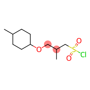 1-Propanesulfonyl chloride, 2-methyl-3-[(4-methylcyclohexyl)oxy]-