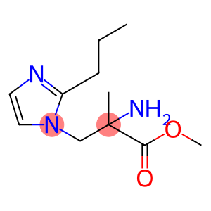 1H-Imidazole-1-propanoic acid, α-amino-α-methyl-2-propyl-, methyl ester