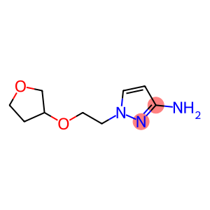 1H-Pyrazol-3-amine, 1-[2-[(tetrahydro-3-furanyl)oxy]ethyl]-