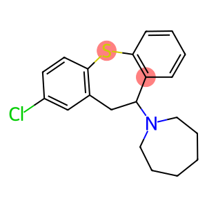 1-(2-chloro-10,11-dihydrodibenzo[b,f]thiepin-10-yl)azepane