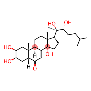 2BETA, 3BETA, 14ALPHA, 20R,22R-PENTAHYDROXY-5BETA-CHOLEST-7-EN-6-ONE