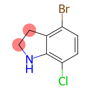 1H-Indole, 4-bromo-7-chloro-2,3-dihydro-