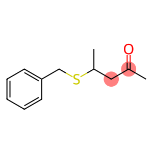 2-Pentanone, 4-[(phenylmethyl)thio]-