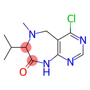 4-chloro-7-isopropyl-6-methyl-6,7-dihydro-5H-pyrimido[4,5-e][1,4]diazepin-8(9H)-one