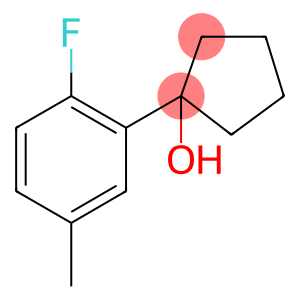 1-(2-fluoro-5-methylphenyl)cyclopentanol