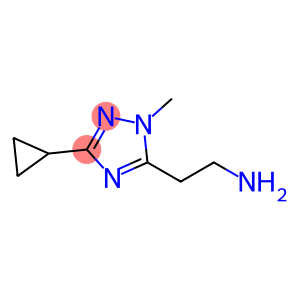 2-(3-Cyclopropyl-1-methyl-1h-1,2,4-triazol-5-yl)ethan-1-amine