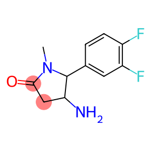 4-amino-5-(3,4-difluorophenyl)-1-methyl-pyrrolidin-2-one