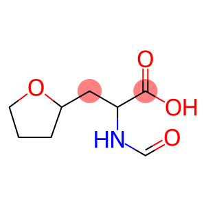 2-Furanpropanoic acid, α-(formylamino)tetrahydro-