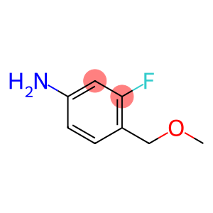 3-Fluoro-4-methoxymethyl-phenylamine