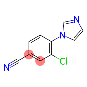 3-chloro-4-(1H-imidazol-1-yl)benzonitrile