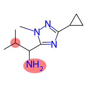 1H-1,2,4-Triazole-5-methanamine, 3-cyclopropyl-1-methyl-α-(1-methylethyl)-