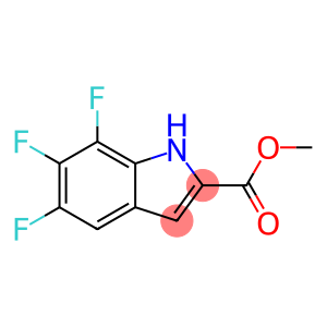 5,6,7-三氟-1H-吲哚-2-羧酸甲酯