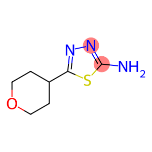 5-(Oxan-4-yl)-1,3,4-thiadiazol-2-amine