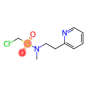 1-氯-N-甲基-N-(2-(吡啶-2-基)乙基)甲磺酰胺