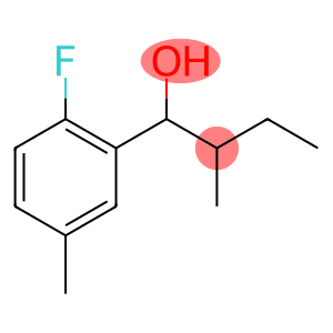 1-(2-fluoro-5-methylphenyl)-2-methylbutan-1-ol