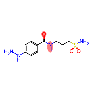 4-Hydrazinyl-N-(3-sulfamoylpropyl)benzamide