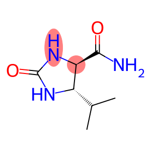 4-Imidazolidinecarboxamide,5-(1-methylethyl)-2-oxo-,trans-(9CI)