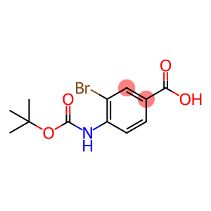 3-broMo-4-(tert-butoxycarbonylaMino)benzoic acid