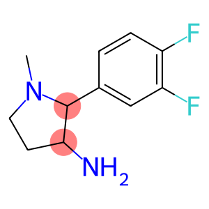 2-(3,4-difluorophenyl)-1-methylpyrrolidin-3-amine