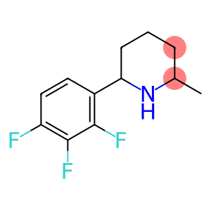 Piperidine, 2-methyl-6-(2,3,4-trifluorophenyl)-