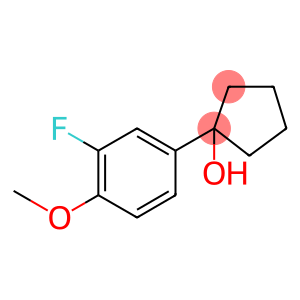 1-(3-fluoro-4-methoxyphenyl)cyclopentanol