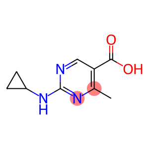 2-(Cyclopropylamino)-4-methylpyrimidine-5-carboxylic acid