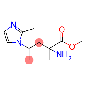 Methyl 2-amino-2-methyl-4-(2-methyl-1h-imidazol-1-yl)pentanoate