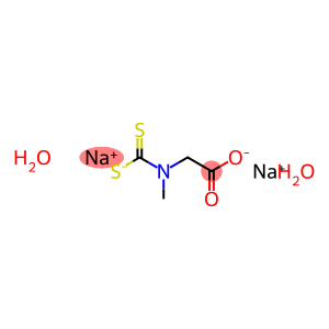 N-(DITHIOCARBOXY)SARCOSINE, DISODIUM SALT, DIHYDRATE