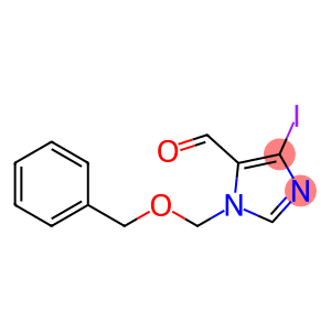 1H-Imidazole-5-carboxaldehyde, 4-iodo-1-[(phenylmethoxy)methyl]-