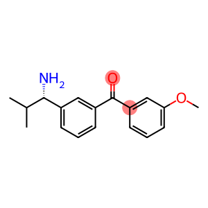 3-((1S)-1-Amino-2-methylpropyl)phenyl 3-methoxyphenyl ketone