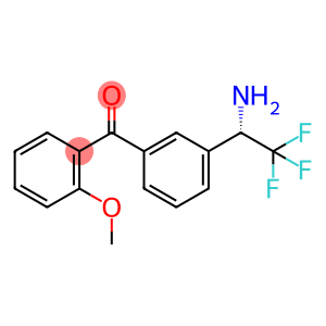 3-((1S)-1-Amino-2,2,2-trifluoroethyl)phenyl 2-methoxyphenyl ketone